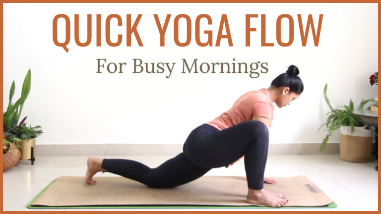 10-Min Morning Yoga For Quick Energy Boost