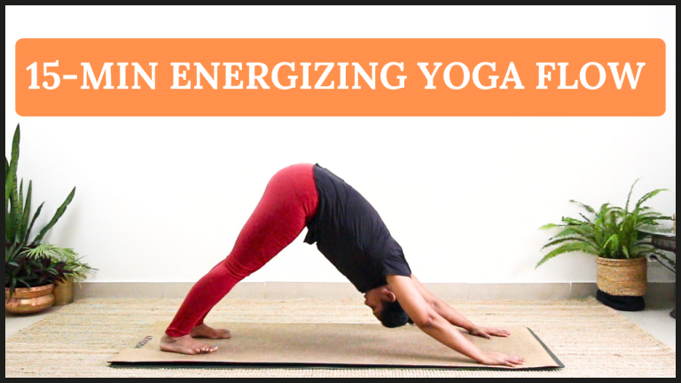 15-Min Energizing Yoga Flow for Beginners | Suryanamaskara