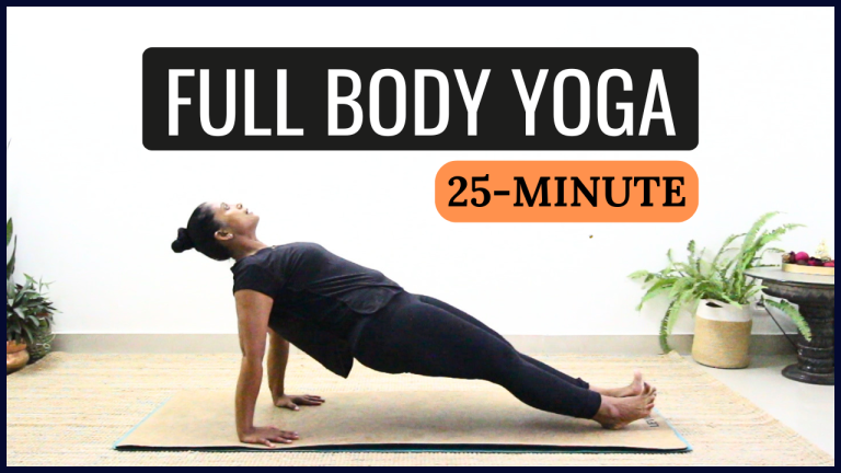 25 Min Full Body Morning Yoga Flow to Build Strength & Flexibility