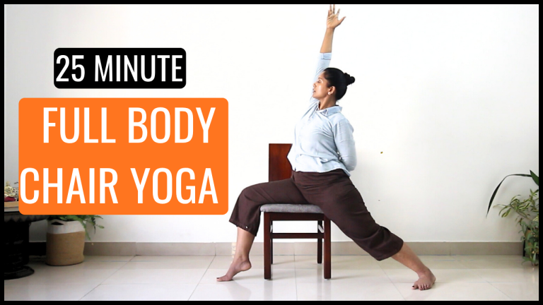 Chair Yoga for Beginners 25-Min | Improve Strength, Mobility & Flexibility
