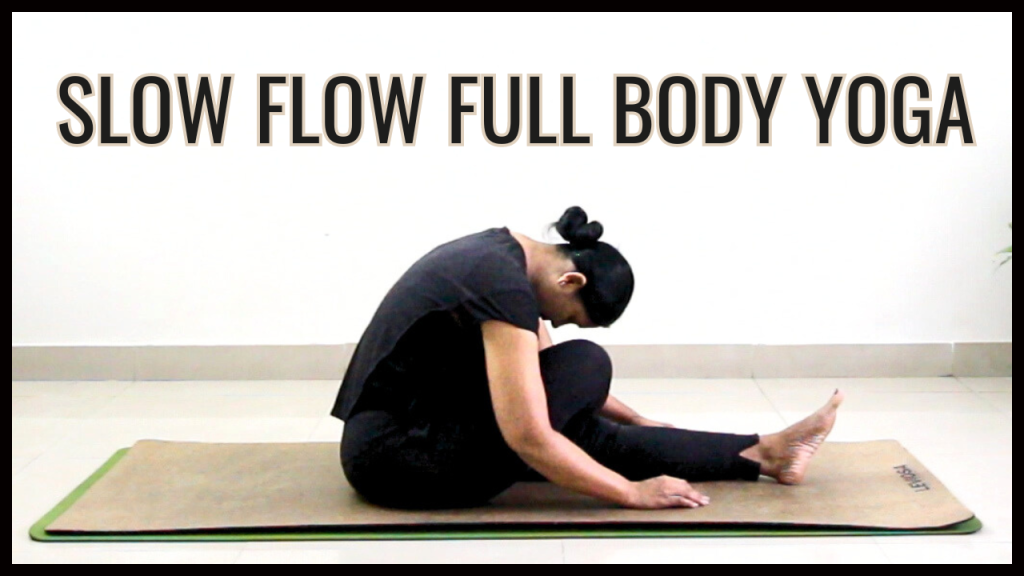 Slowflow yoga practice